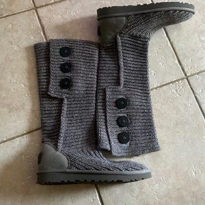 KNIT UGG BOOTS (classic cardy style)